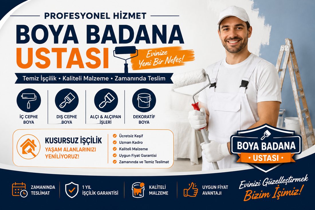 Foça boya badana ustası – profesyonel boyacı